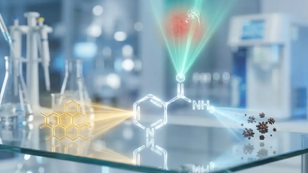 Niacinamide PC: O Guia Definitivo da Vitamina B3 de Alta Pureza para Melasma, Acne e Rejuvenescimento Biológico