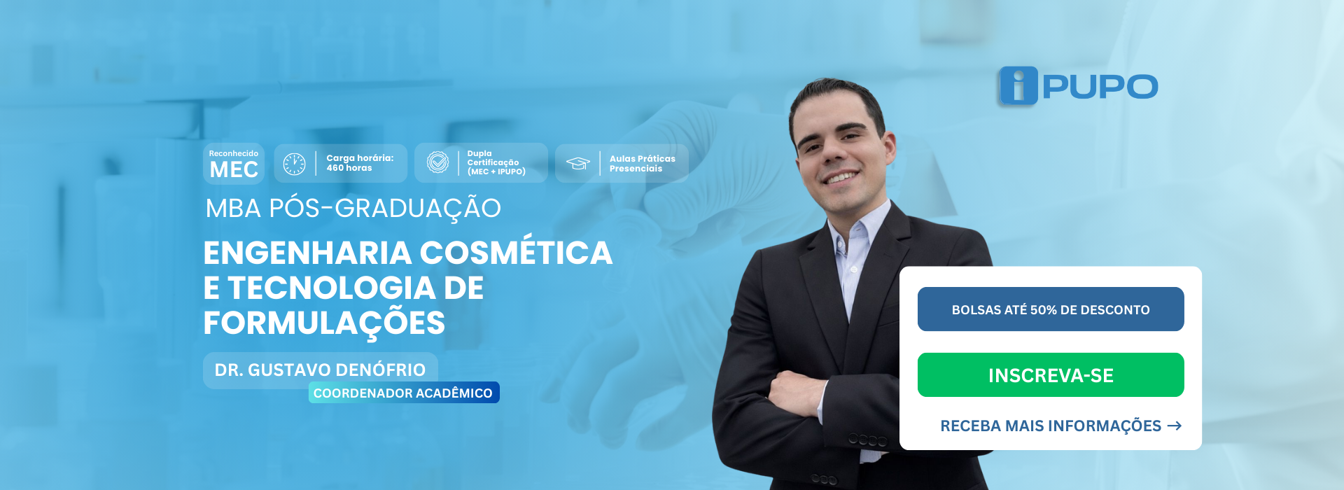 MBA Cosmetologia Clínica