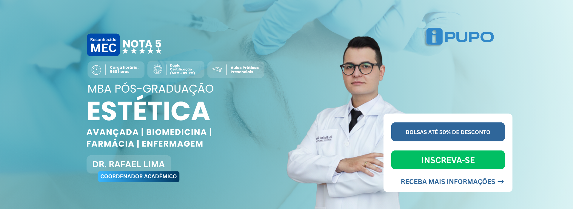 MBA Cosmetologia Clínica
