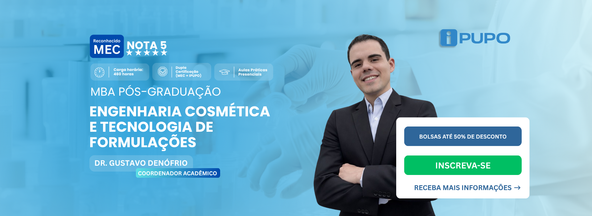 MBA Cosmetologia Clínica