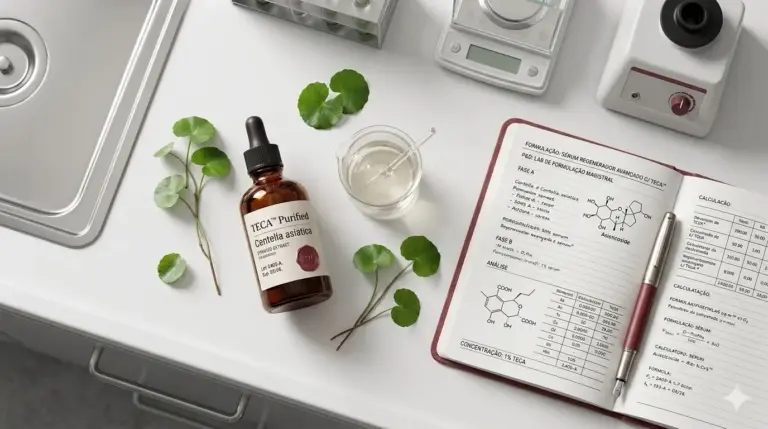 TECA™: O Poder Regenerador da Fração Purificada de Centella Asiatica
