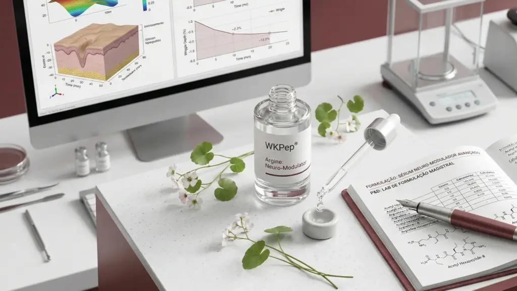 WKPep® Argine: A Modulação Biomimética das Rugas de Expressão