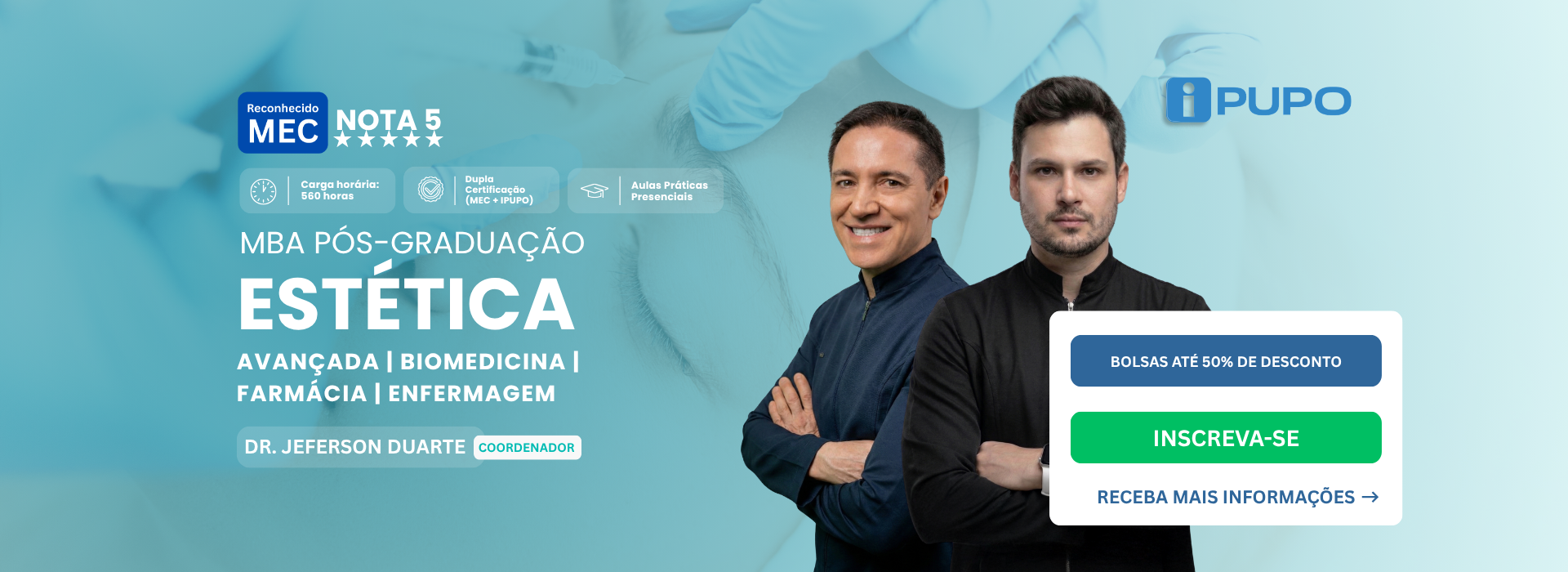 MBA Cosmetologia Clínica