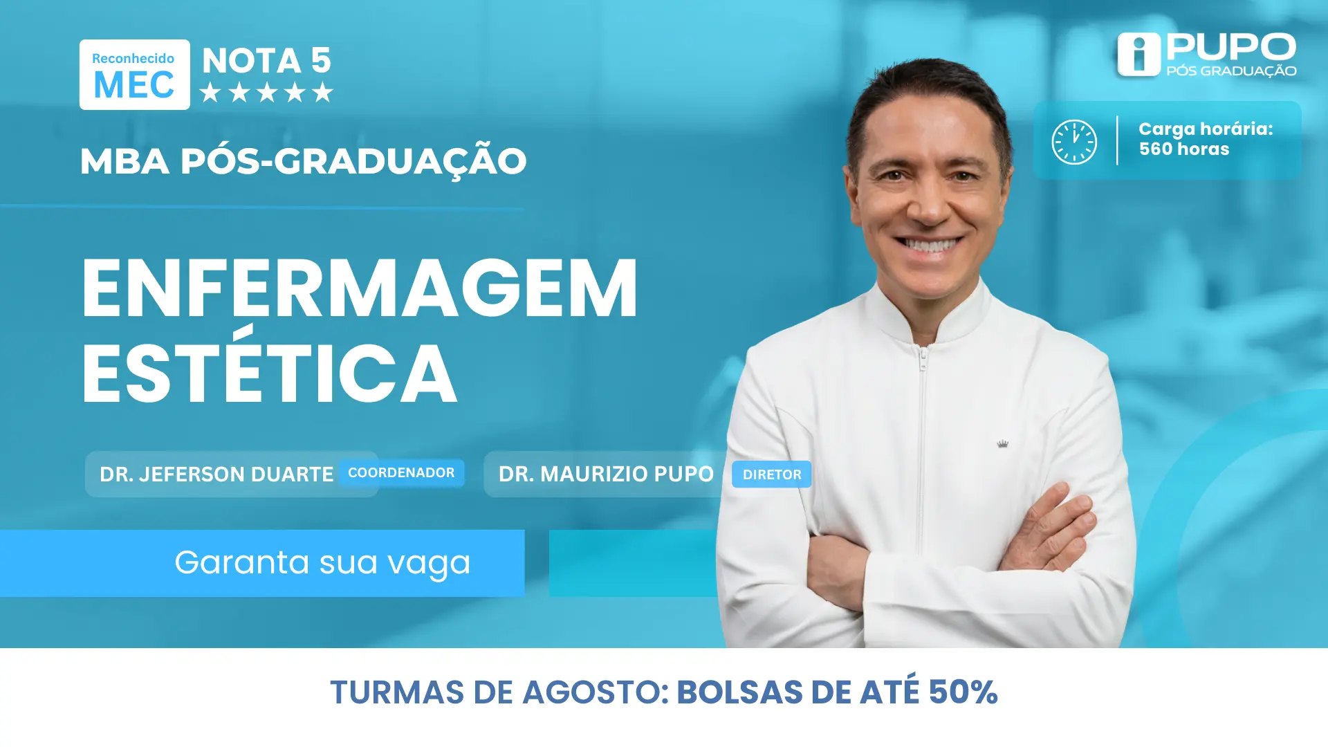 MBA Pós-Graduação em Enfermagem Estética