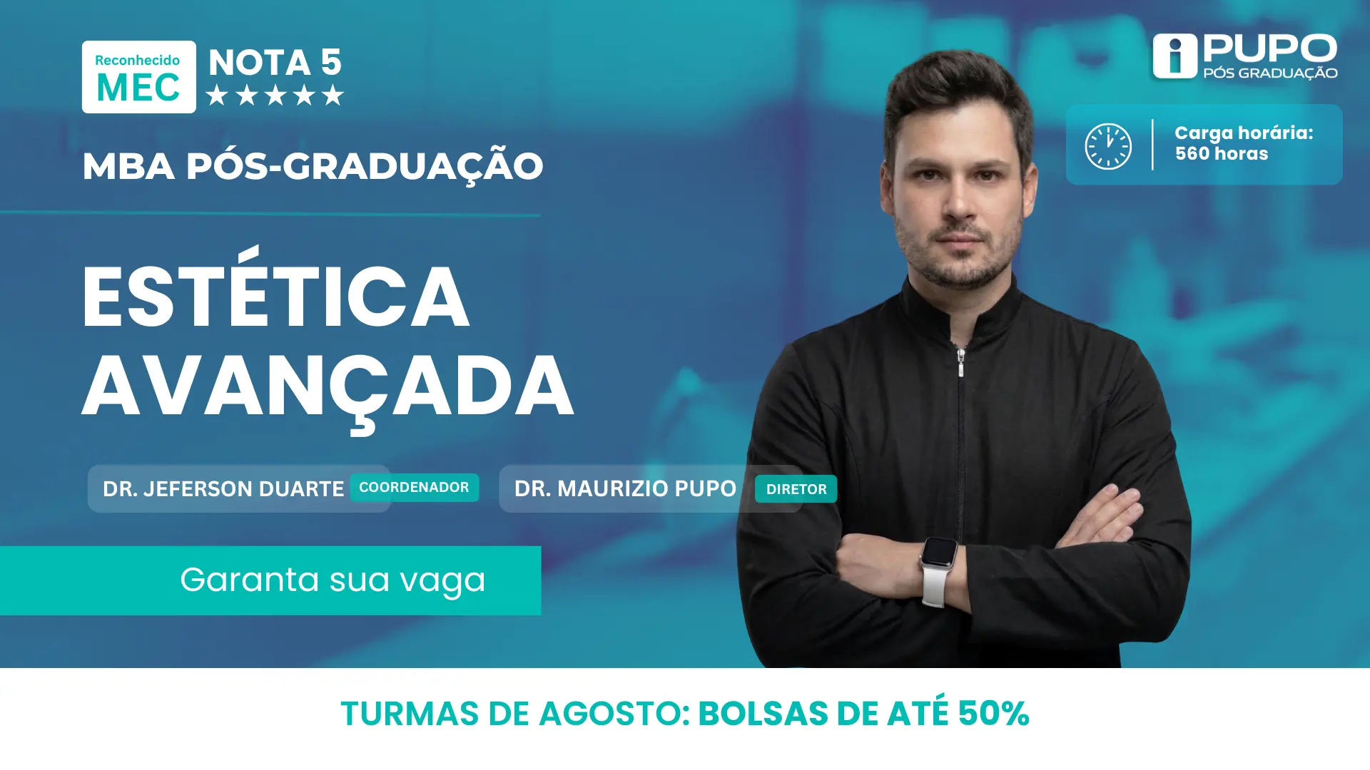 MBA Pós-Graduação em Estética Avançada